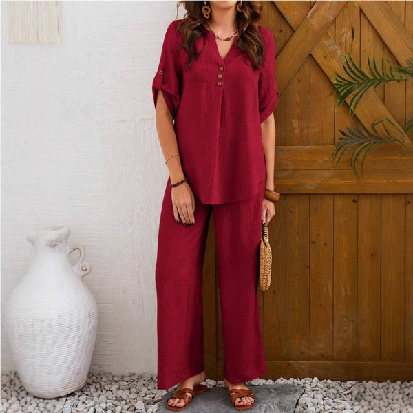 Women’s gold loungewear set fashion outfit