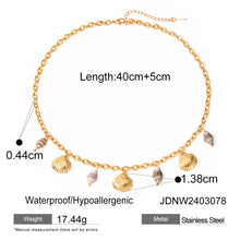 Stainless Steel Starfish Shell Conch Bracelet For Women Fashion Beach Bracelets Birthday Jewelry Gifts