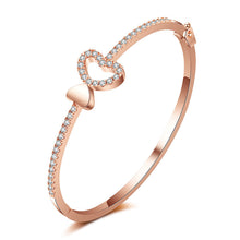 Couple Men And Women Bracelets Heart Shaped