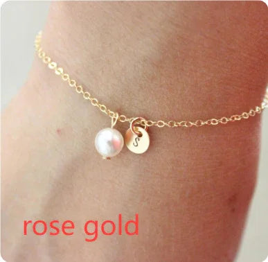Fashion 26 Letter Bracelet Exquisite Jewelry Gift Women