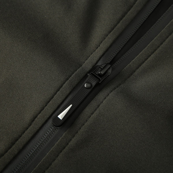 Casual Fashion Slim Men's Solid Color Stand Collar Coat