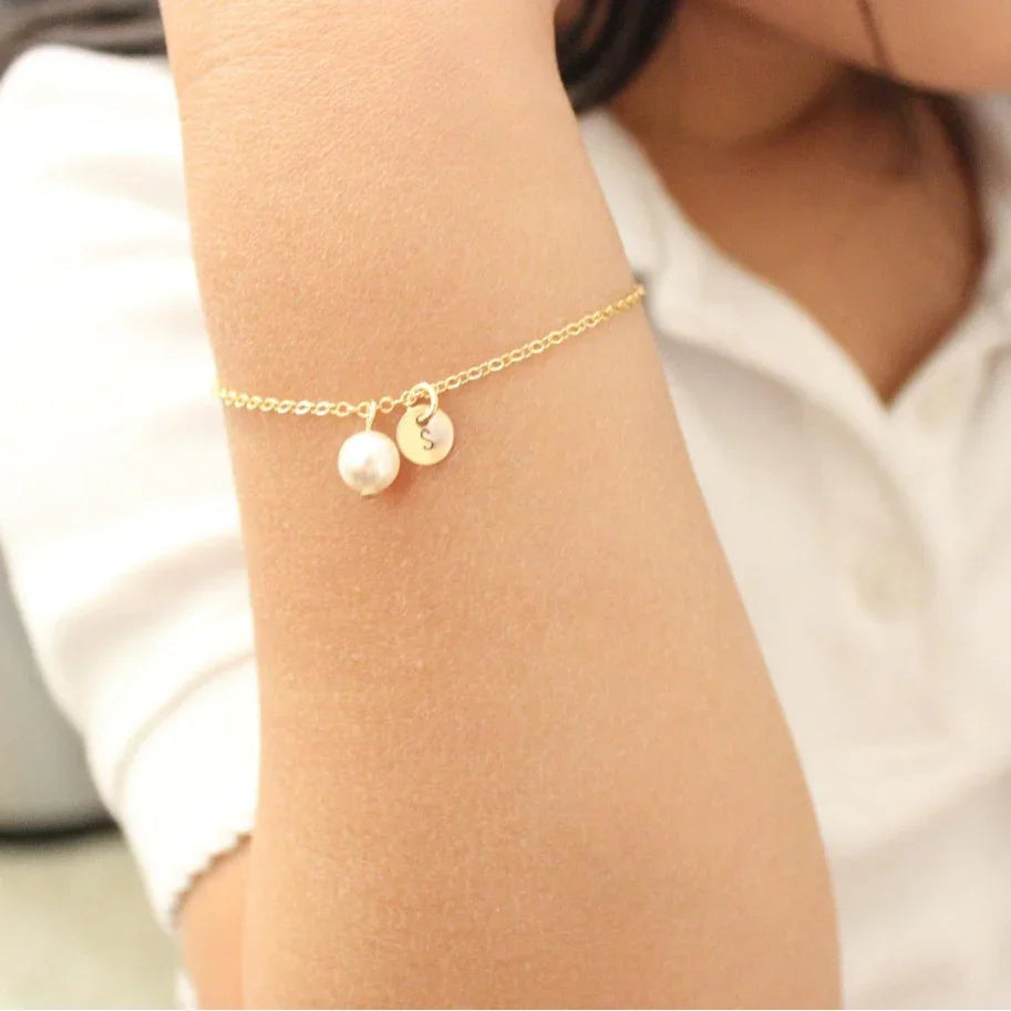 Fashion 26 Letter Bracelet Exquisite Jewelry Gift Women