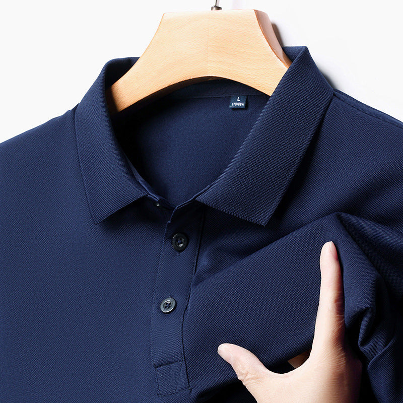 Korean Casual Loose Lapels T-shirt Men