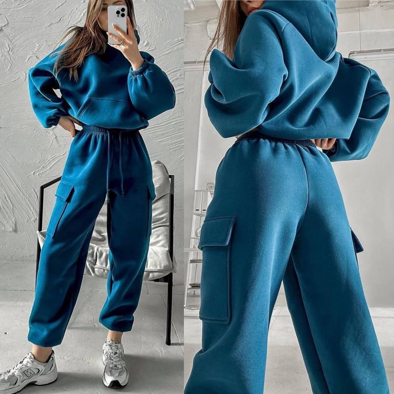 Fashion Sports And Leisure Hoodie Set
