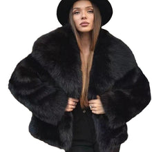 Women's Fluffy Casual Fox Fur Jacket Women's Clothing