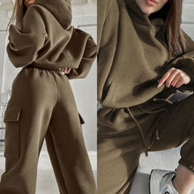 Fashion Sports And Leisure Hoodie Set