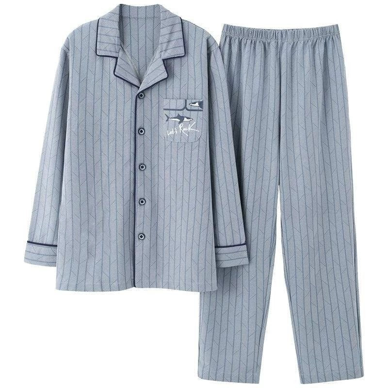 Full Cotton Thin Section Plaid Plus Size Can Be Outerwear Homewear