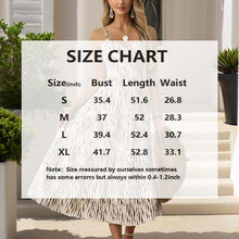 Women's Striped V-Neck Backless Tie Strap Beach Dress - Sexy Elegant Summer Maxi Dress