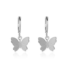 Korean Fashion Diamond Pearl Butterfly Earrings Long Tassel