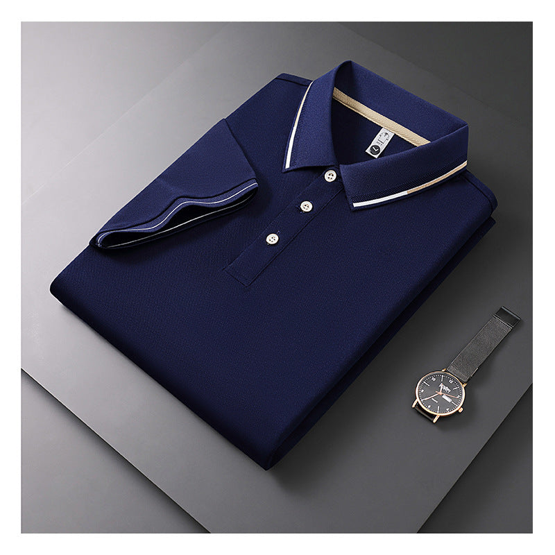 Solid Color Short-sleeved T-shirt All-match Fashion Simple