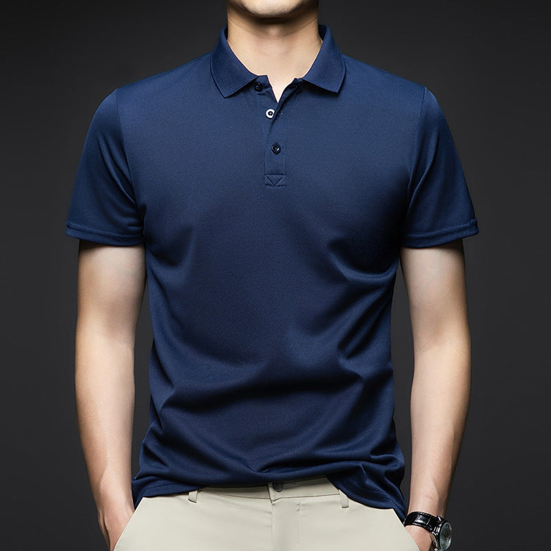 Korean Casual Loose Lapels T-shirt Men