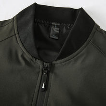 Casual Fashion Slim Men's Solid Color Stand Collar Coat