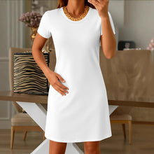 Marking Short Sleeve Dress Summer