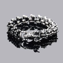 Mens Fashion Vintage Dominant Dragon Head Bracelet