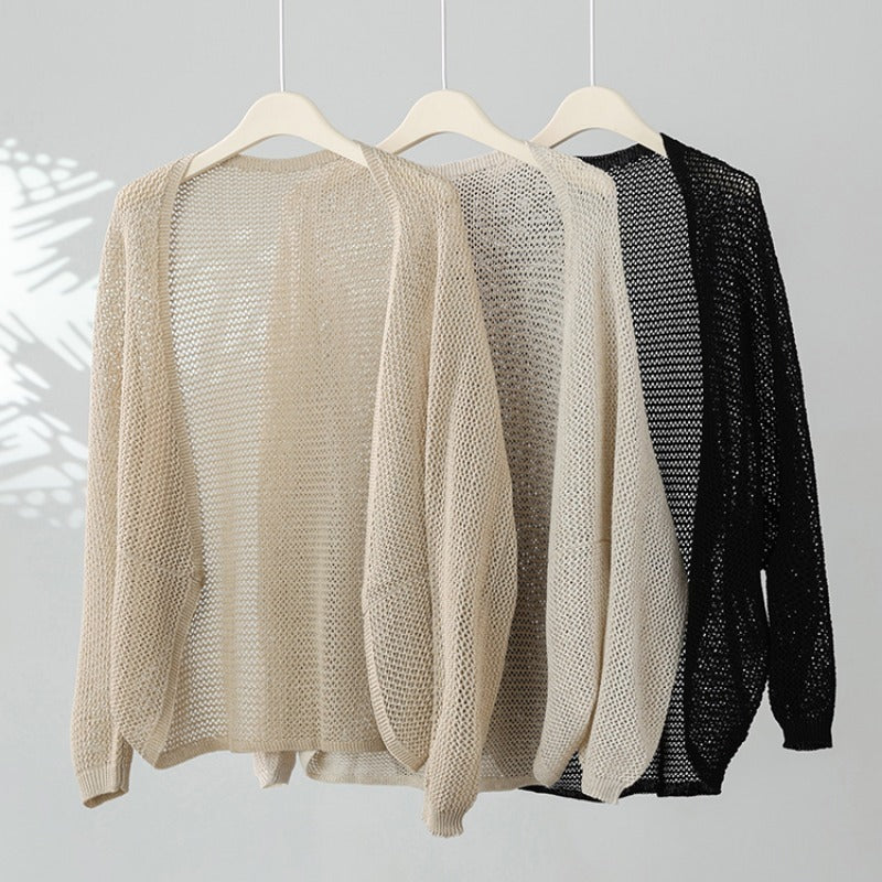 Tencel Linen Batwing Sleeve Mesh Inverness Women