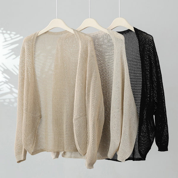 Tencel Linen Batwing Sleeve Mesh Inverness Women