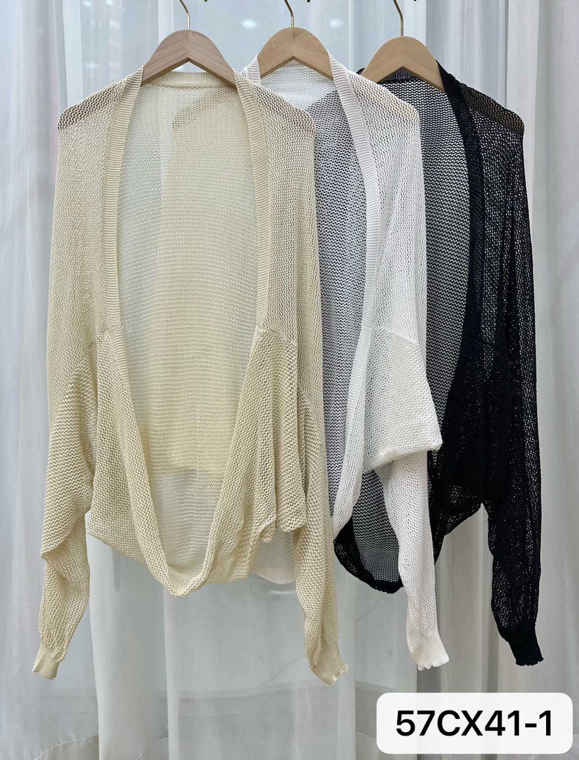 Tencel Linen Batwing Sleeve Mesh Inverness Women