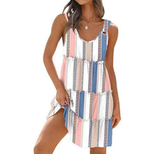 Vacation Swimsuit Smock Bohemian Floral Beach Dress