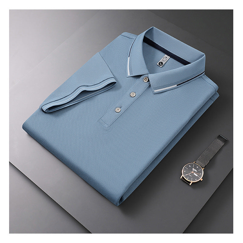 Solid Color Short-sleeved T-shirt All-match Fashion Simple