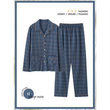 Full Cotton Thin Section Plaid Plus Size Can Be Outerwear Homewear