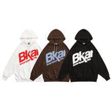 Classic Letter Print Loose Terry Men's Hoodie