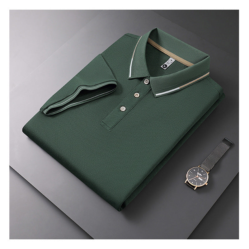 Solid Color Short-sleeved T-shirt All-match Fashion Simple