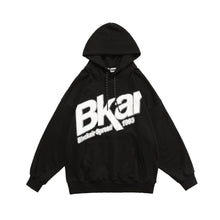 Classic Letter Print Loose Terry Men's Hoodie