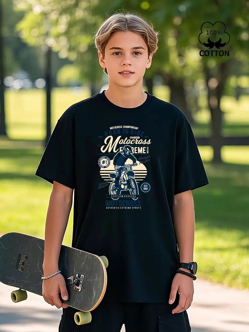 Men's Printed Short-sleeved T-shirt