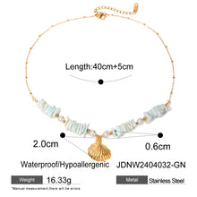 Stainless Steel Starfish Shell Conch Bracelet For Women Fashion Beach Bracelets Birthday Jewelry Gifts