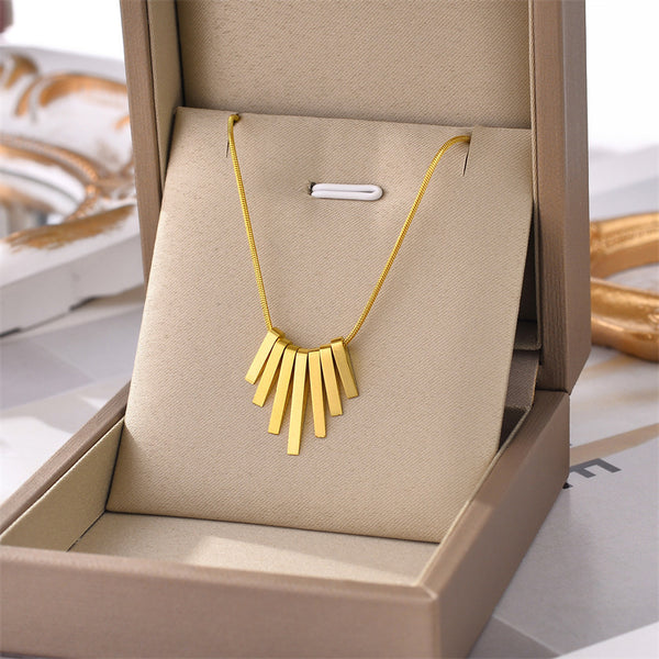 Necklace,stainless Steel,with Piano Key ,Only Self-pickup Is Supported, And The Displayed Prices Are All Self-pickup Prices