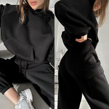 Fashion Sports And Leisure Hoodie Set